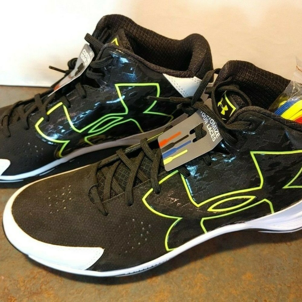 Under Armour Mid Top Custom Color Laces Metal 13
